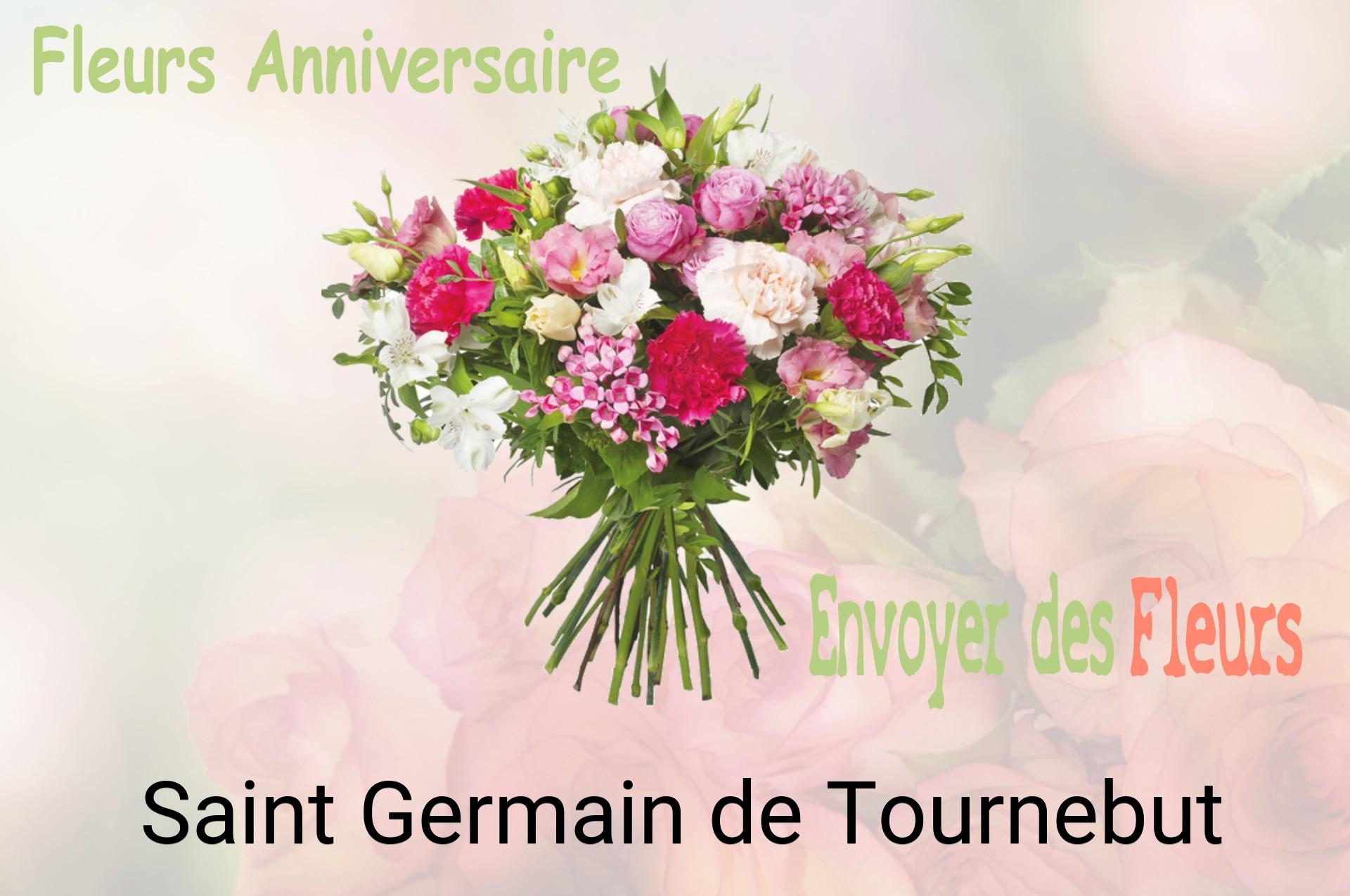 Bouquet de fleurs d’anniversaire livré à Saint-Germain-de-Tournebut