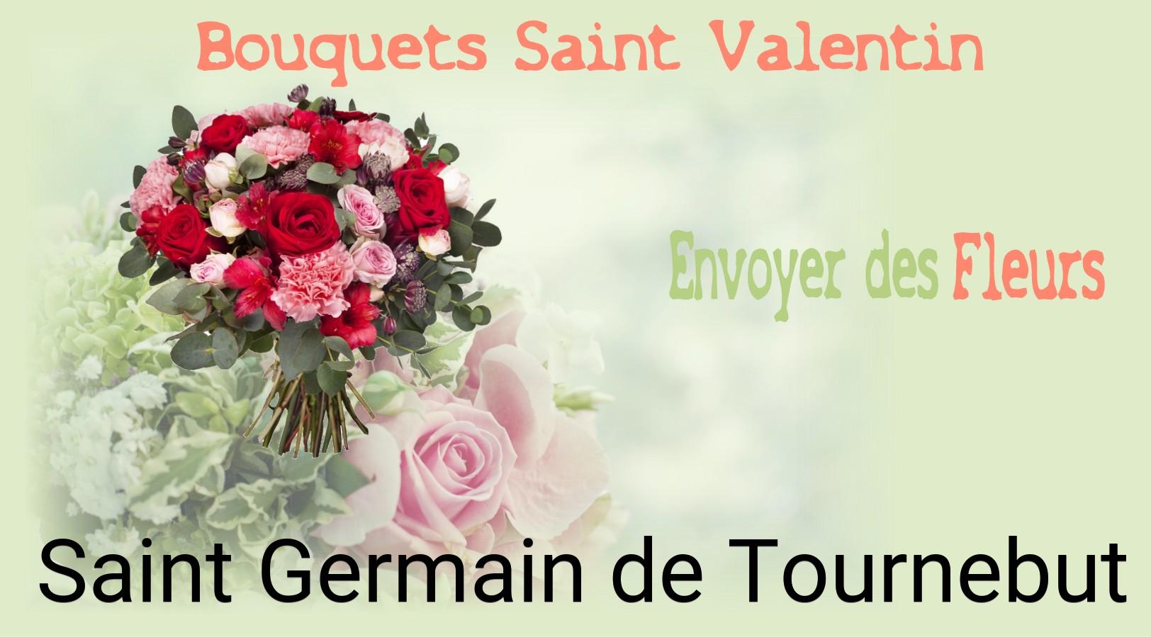 Roses de Saint-Valentin livrées à Saint-Germain-de-Tournebut